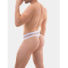 Barcode Berlin Thong Proud Boy Blanc